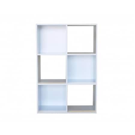 Procomfort 6-Cell Storage Cabinet - White PR2637621